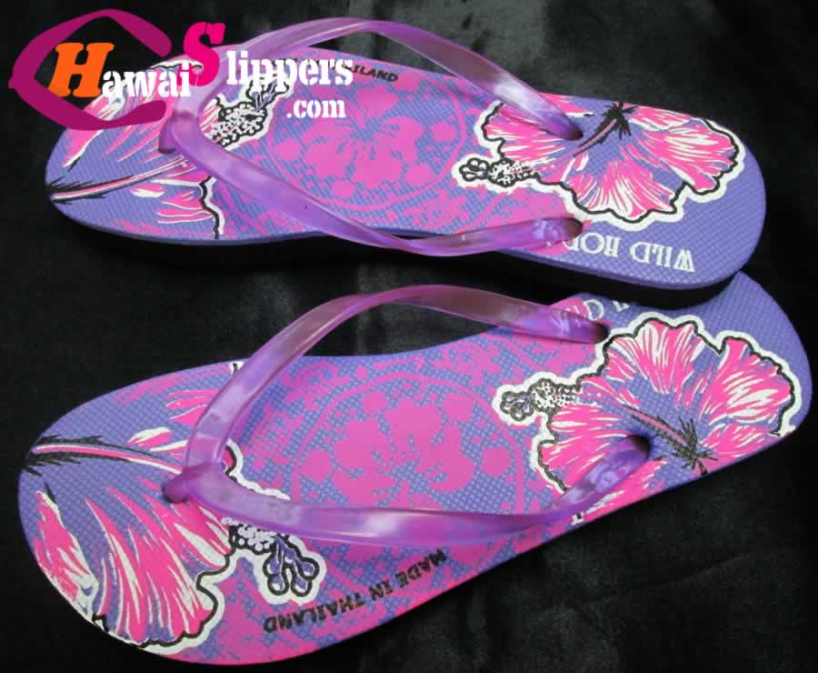 ladies purple slippers